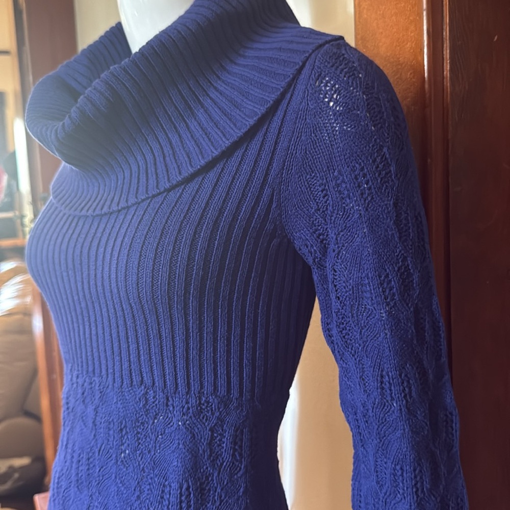 NWT Style&Co size small Elegant Blue Women's Sweater